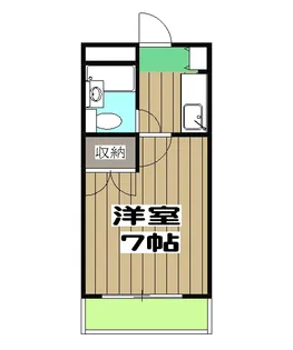 ウエストヒルタカツカ【3階】の間取り