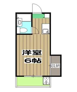 ハイツ藤崎【201号室】の間取り