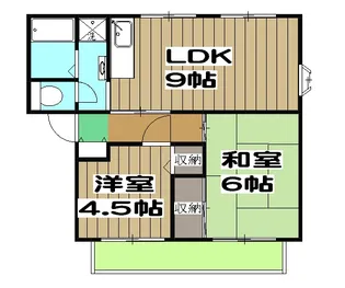 サンライフ人見【A101号室】の間取り