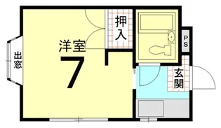 メゾングランドール【205号室】の間取り