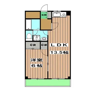 ベルジュール小嶋【301号室】の間取り