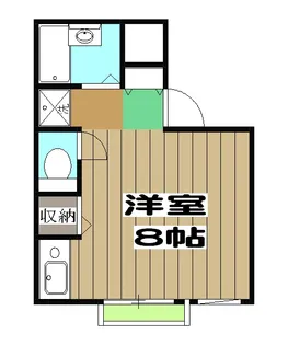 ブライアンズハイツ【202号室】の間取り