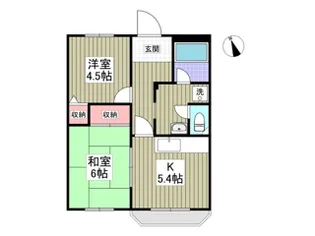 グリーンヴィラ【2階】の間取り