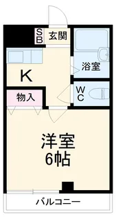 エリーフラッツ西京極【5階】の間取り