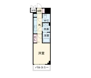 N−stage下総中山【1階】の間取り