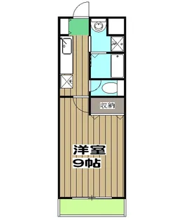 メイプルリーフ嵯峨野【1階】の間取り