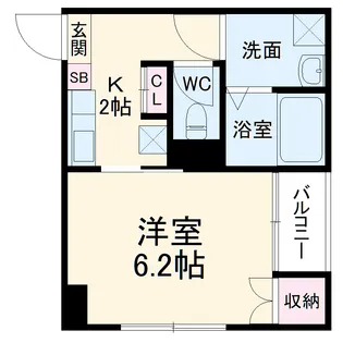 SuccessⅦ【2階】の間取り