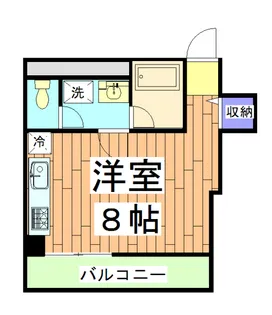 第28長栄四条SKハイツ【2階】の間取り