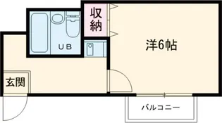 レンパレス浜名【202号室】の間取り