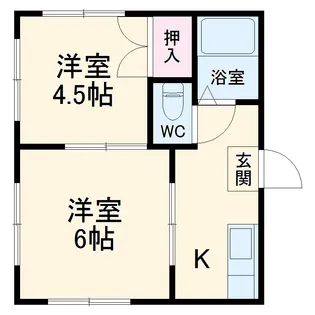 ベルーフ常盤ハイツ【3階】の間取り