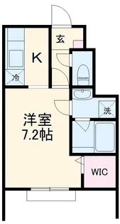 MKNTクリスタル【1階】の間取り
