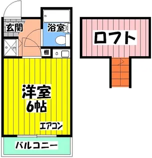 ベルトピア和泉大宮【307号室】の間取り