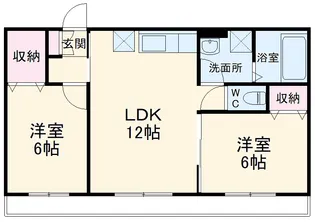 PRIMAL JUPITER【102号室】の間取り