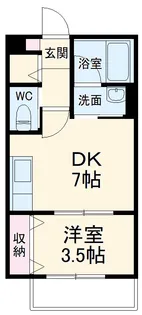 グランパーク【2階】の間取り