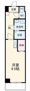 Reveur十一屋【3階】の間取り