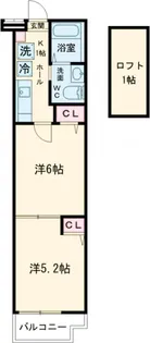 LE CHEVAL BLANC【3階】の間取り