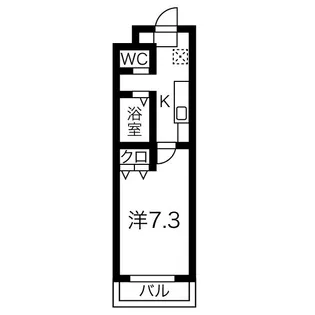 A・City東岸【4階】の間取り