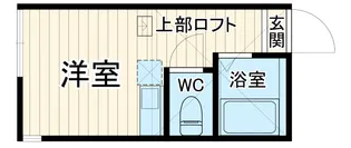 ユナイト弘明寺フィンズベリー【1階】の間取り