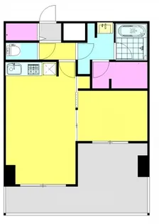 ソライエアイル新河岸【4階】の間取り