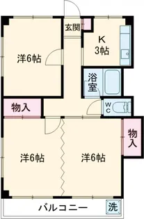 ルミエール【305号室】の間取り