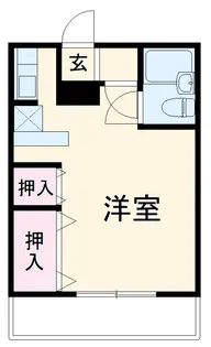 アーバンドルミ【103号室】の間取り