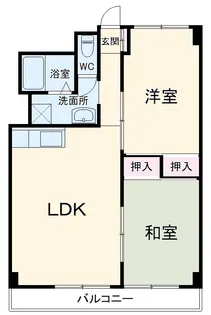 森産ビル【403号室】の間取り