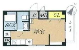 EPガーデン行徳【301号室】の間取り