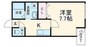 瑞穂ヶ丘ビリーブ館【1階】の間取り