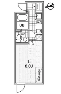MDM白金台【303号室】の間取り