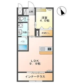 ヴェル・エール【1階】の間取り