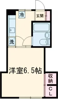 グリーンハウス【E号室】の間取り