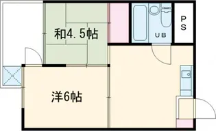 ドムス千代田【2階】の間取り