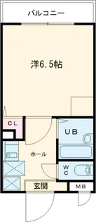 クロスロード・北池田【303号室】の間取り