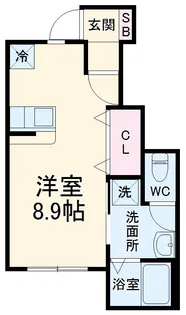 ヴィッラホーム六番館【105号室】の間取り