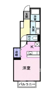 シュティル ティット【1階】の間取り