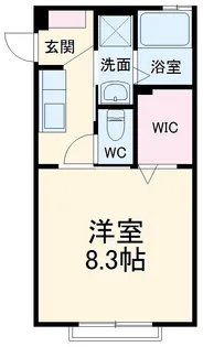 メゾン・ド・フルール【2階】の間取り