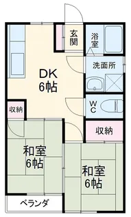 アプリコットⅠ【203号室】の間取り