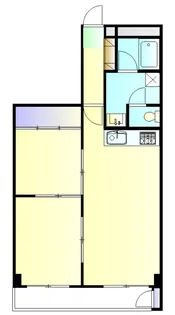 東建座間ハイツ 4号棟東館【1114号室】の間取り