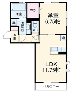 メゾン・ドゥ・ボネール【3階】の間取り