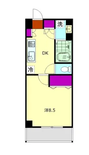 リーベルサンアイ【105号室】の間取り