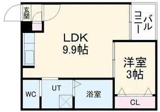 ステラ三吉町【1階】の間取り