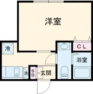 GSEL赤塚【1階】の間取り