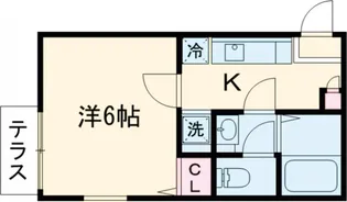 プライムレジデント【1階】の間取り