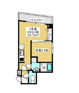 シャルム・ドゥ・プランドールⅠ【4階】の間取り