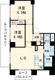 FIORE KOMAGOME【6階】の間取り