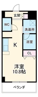 セントフィオーレ神宮【4階】の間取り