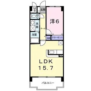 サングリアル【2階】の間取り