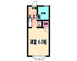 White Wing E.F【2階】の間取り