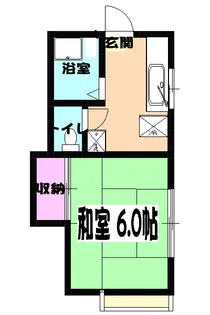 アビタシオン遠藤【2階】の間取り