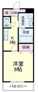 パークスクエア【2階】の間取り